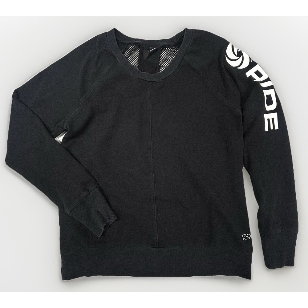 Splits Fifty Nine 59 Workout Athletic Sweatshirt SMALL Black Mesh NET Razorback - Picture 10 of 10